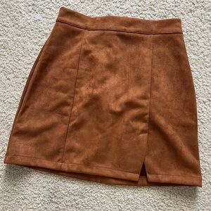 NWOT Brown Skirt